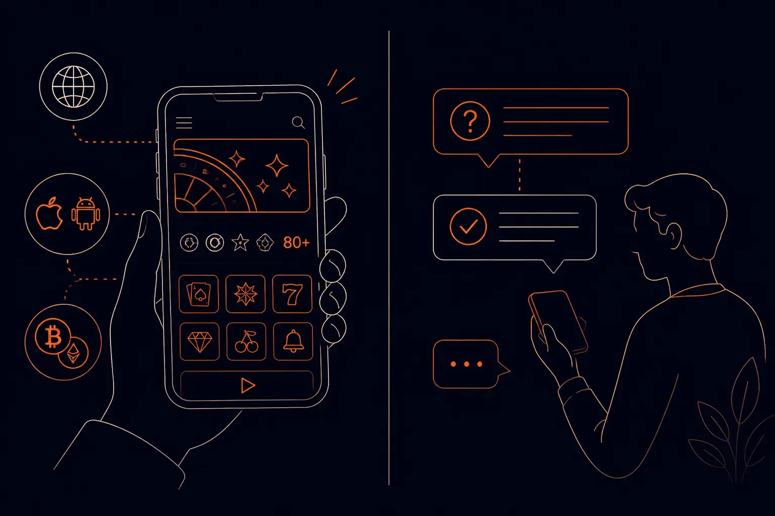 Spinjo App und mobiles Casino visual guide for Spinjo Casino